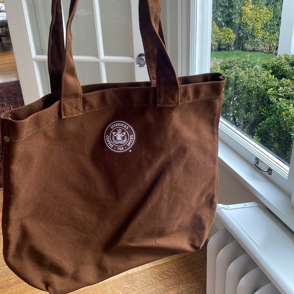 Starbucks Handbags - Starbucks pike place Brown original siren logo Tote Bag